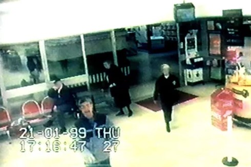 Eastbourne paedophile Alan Hopkinson caught on CCTV after kidnapping in 1999 Eastbourne paedophile Alan Hopkinson caught on CCTV after kidnapping in 1999