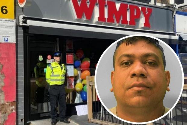 Peraslingam Nanthvavaraman Paedophile rapist sex offender Portslade Wimpy
