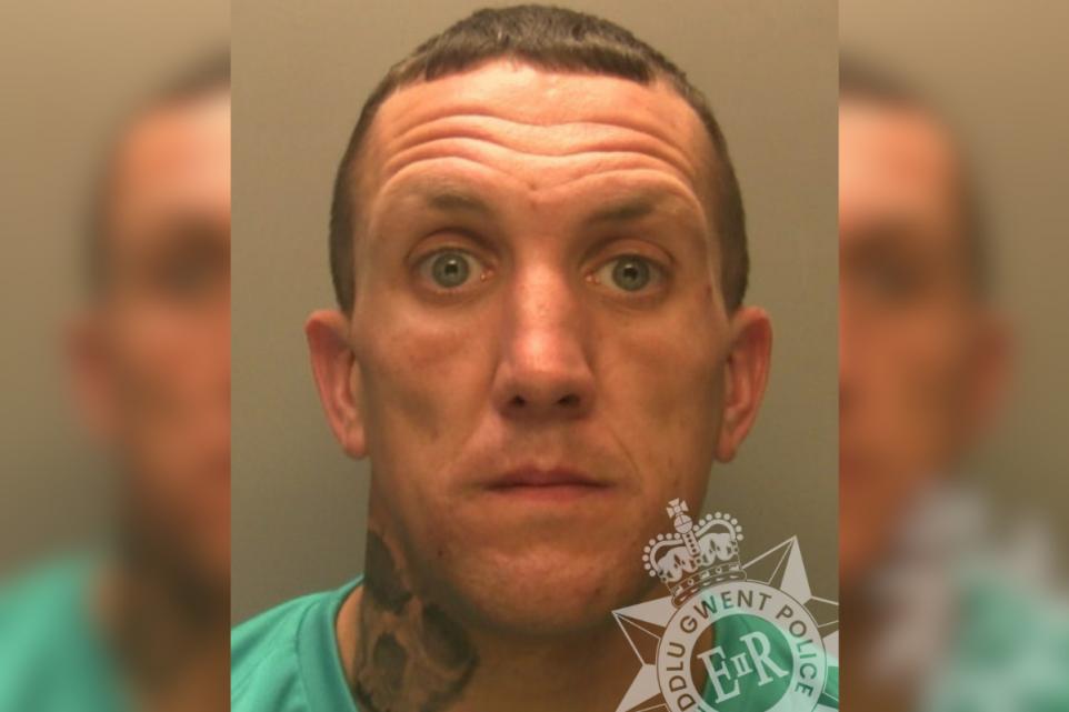Mark Holmes paedophile rapist sex offender - Newport