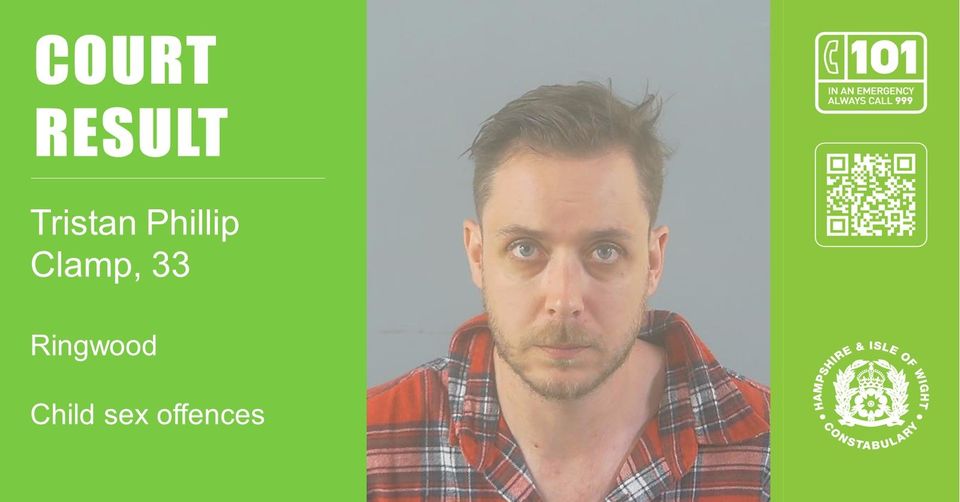 Tristan Phillip Clamp paedophile child sex offender - Ringwood